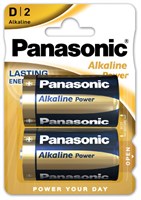 Батарейка PANASONIC Alkaline Power LR20APB/2BP тип D