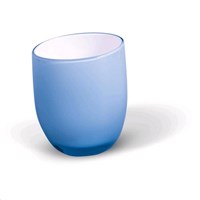Стакан Tatkraft REPOSE BLUE для зубных щеток ударопрочный акрил12264