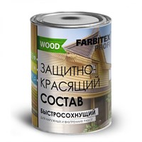 Состав FARBITEX ПРОФИ GOOD FOR WOOD акриловый защита-красящий Аквалазурь сосна 0,9л