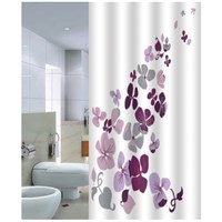 Штора для ванной PRIMANOVA Violette 180*200 см (ткань полиэстер) DR-50026
