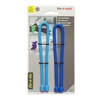 Стяжка СТРОЙБАТ для кабеля fix-o-moll 31,0см син/голуб (2шт) 37526/3562864