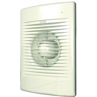 Вентилятор ЭРА осевой вытяжной с индикацией работы D 100, декоративный STANDARD 4 Ivory