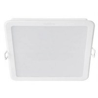 Светильник PHILIPS светодиодный MESON 105 9W 40K WH SQ recessed 915005747501