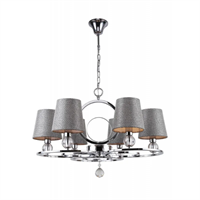 Светильник подвесной ESCADA 582/6 E14*40W Chrome/Grey
