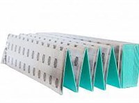 Подложка-гармошка Солид AntiSlip под замковый LVT зелёная 1000*250*1,5мм (1шт-10кв.м) кор/12шт