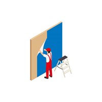 Демонтаж старых обоев