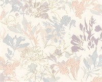 Обои EURO DECOR Cosmea декор 9080-17 виниловые 1,06*10,05м (1упак-6рул)