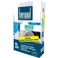 Клей BERGAUF Keramik Mozaik д/мозаики и прозрачной плитки 25кг