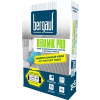 Клей BERGAUF Keramik PRO усиленный д/керамической плитки, теплого пола 5кг