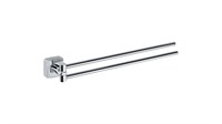 Полотенцедержатель рога 2-ой KVADRO FX-61302A