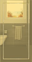 Люк-дверца ЭРА ревизионная 218*418 с фланцем 196*396 ABS, декоративный Л2040 Gold