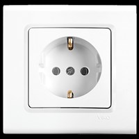 Розетка VIKO LINNERA S с/з 91400008 арт.364-36035