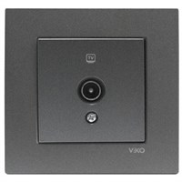Розетка VIKO NOVELLA FUME ТВ 93000449 арт.367-364710