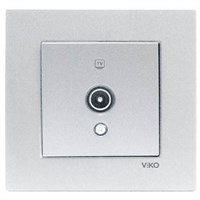 Розетка VIKO NOVELLA GUMUS TV 12DB 93000060 арт.367-36767