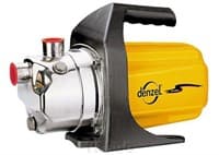 Насос садовый Denzel поверхностный GP1000X 1000вт, 3500л/ч подьем 44м нержавейка 97202