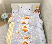 Комплект постельного белья ВАСИЛЁК '17 Тинейджер 214*150 бязь наб 70*70 9386/1
