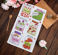 Полотенце кухонное ДОЛЯНА Любовь, теплота, нежность! 34*60см 4122667