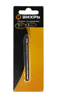 Сверло ВИХРЬ по керамике и стеклу 8мм