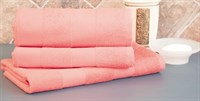 Полотенце махровое ВАСИЛИСА гл/кр Конфетти 50*90 коралл DUBARRY