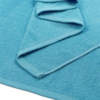 Полотенце махровое ВАСИЛИСА гл/кр Светофор 50*90 голубое BLUE GROTTO 100% хлопок