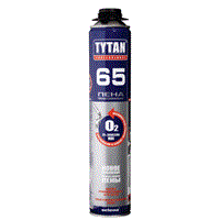 Пена TYTAN ПРОФ ЗИМНЯЯ О2 65, -20°С 750мл
