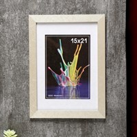 Фоторамка МДФ 15*21см №6 18мм*12мм серебро 4509619