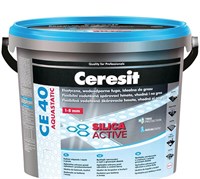 Затирка CERESIT CE40 2кг Silica Active Белая