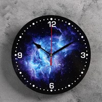 Часы настенные Интерьер Космос d=24см 3571397