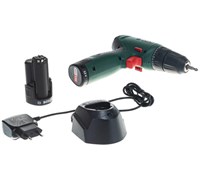 Дрель-шуруповерт BOSCH аккумуляторная EasyDrill 1200 (2 аккум) 06039D3007