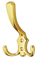 Крючок HAFELE гардеробный, цинковое литье, золотистый 77*76*130мм 885.05.801