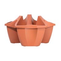 Горшок цветочный CROWN терракотовый DCRO480-R624