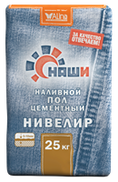 Наливной пол ALINА НАШИ НИВЕЛИР цементный 25кг