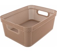 Корзина AJUR прямоугольная 11л кофейный BQ4114КФ-16