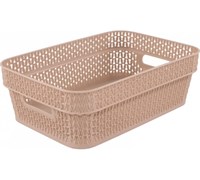 Корзина AJUR прямоугольная 3л кофейный BQ4110КФ-16