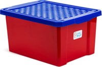 Ящик START детский для хранения игрушек 17л красное лего арт.LA1017RD-12