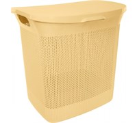Корзина для белья AJUR 35л шафран BQ4100ШФР-3