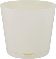 Горшок Easy Grow D200 для цветов с прикорневым поливом 4л Сливочный арт.ING47020МЛ/ING47020СЛВ-12