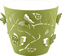 Горшок LUCKY FRIDAY для цветов Boho/BUTTERFLIES 2,5л D175мм круглый, лиственно-зеленый LF1013ЛЗ-20