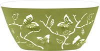 Горшок LUCKY FRIDAY для цветов Boho/BUTTERFLIES 4л 300*150мм овальный, лиственно-зеленый LF1015ЛЗ-14