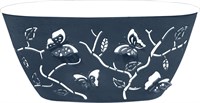 Горшок LUCKY FRIDAY для цветов Boho/BUTTERFLIES 4л 300*150мм овальный, сумрачно-синий LF1015СС-14