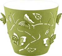 Горшок LUCKY FRIDAY для цветов Boho/BUTTERFLIES 5,3л D225мм кругл, листв-зелен.LF1014ЛЗ-10/101410021