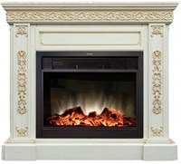 Каминокомплект REALFLAME Ekaterine (белый шоколад) Moonblaze 26