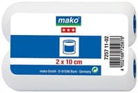 Валик МАКО сменный пена-полиэстер mako poren superfein 10см в пакете 2-шт 725711-02