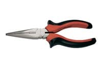 Длинногубцы MATRIX NICKEL 160 мм, прямые никелированные, двухкомпонентные рукоятки арт.17164