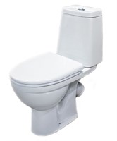 Унитаз-компакт Марс Comfort безободковый микролифт белый