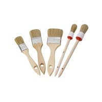 Кисть МАКО в наборе из 5-шт.(3 плоские, 2 круглые)  SET104B