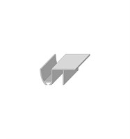 Направляющая нижняя для раздвижных дверей №3-1м