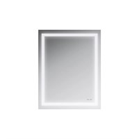 Зеркало AM.PM GEM настенное с LED-подсветкой по периметру 55см M91AMOX0551WG