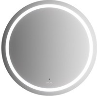 Зеркало AM.PM универсальное с контурной LED-подсветкой, ИК- сенсором, круглое, 65см M85AMOX0651WG