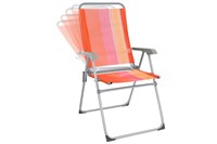Кресло BOYSCOUT ORANGE 5 положений,алюминиевый каркас, 67x59x100 см, 2,75 кг 61176